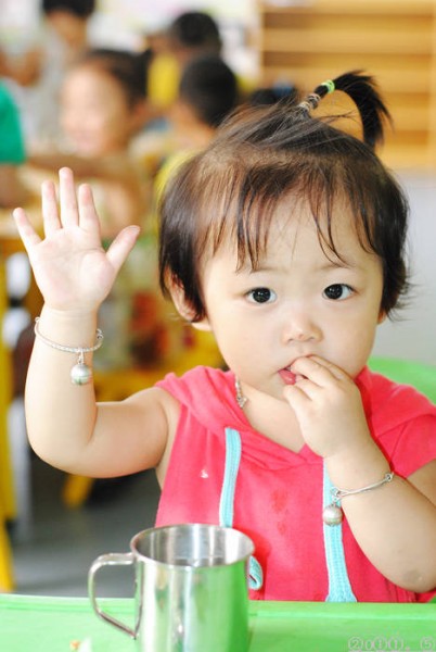 我家小女幼儿园生活