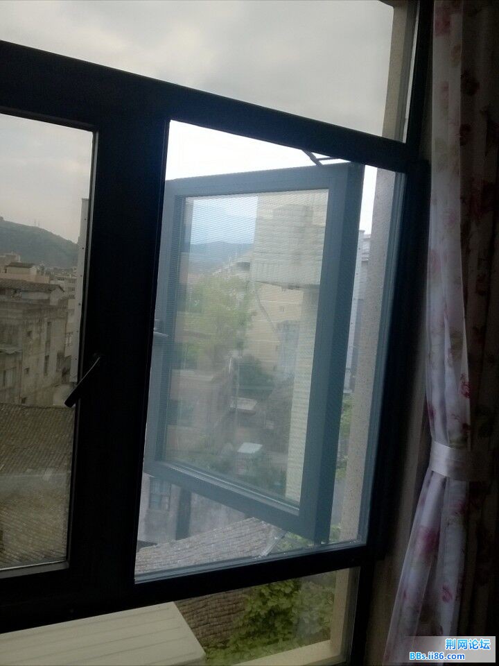 平开门隐形纱窗