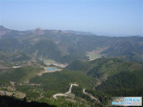 山上的远景