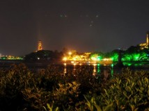 学拍夜景