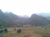 鸡头山的雪